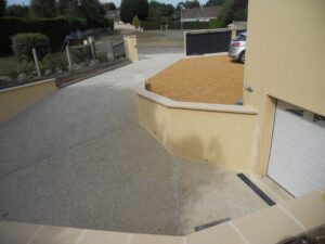 Descente garage - Martin Bâtiment