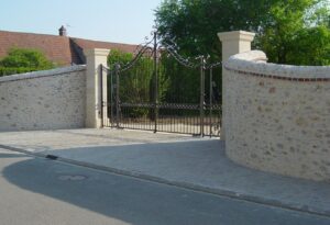 Mur pierres extérieur - Martin Bâtiment